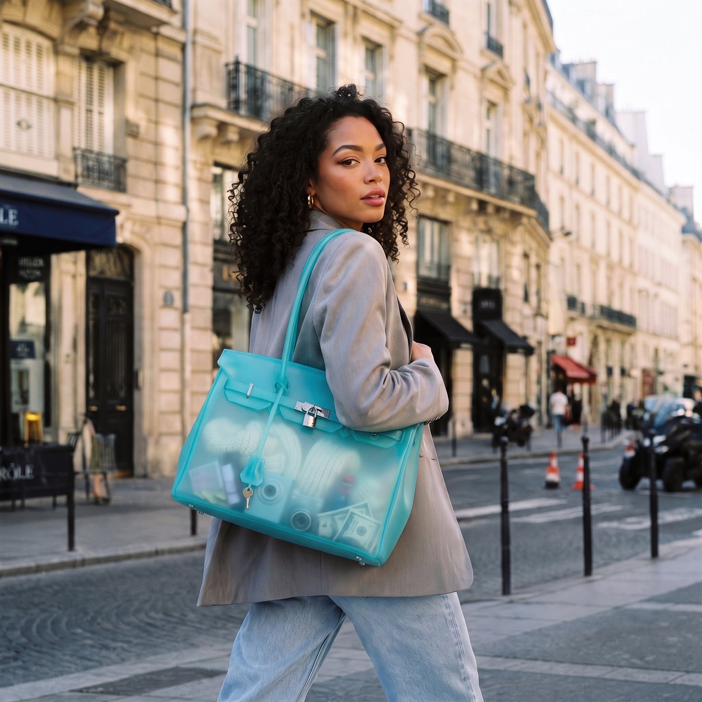 Turquoise — porté