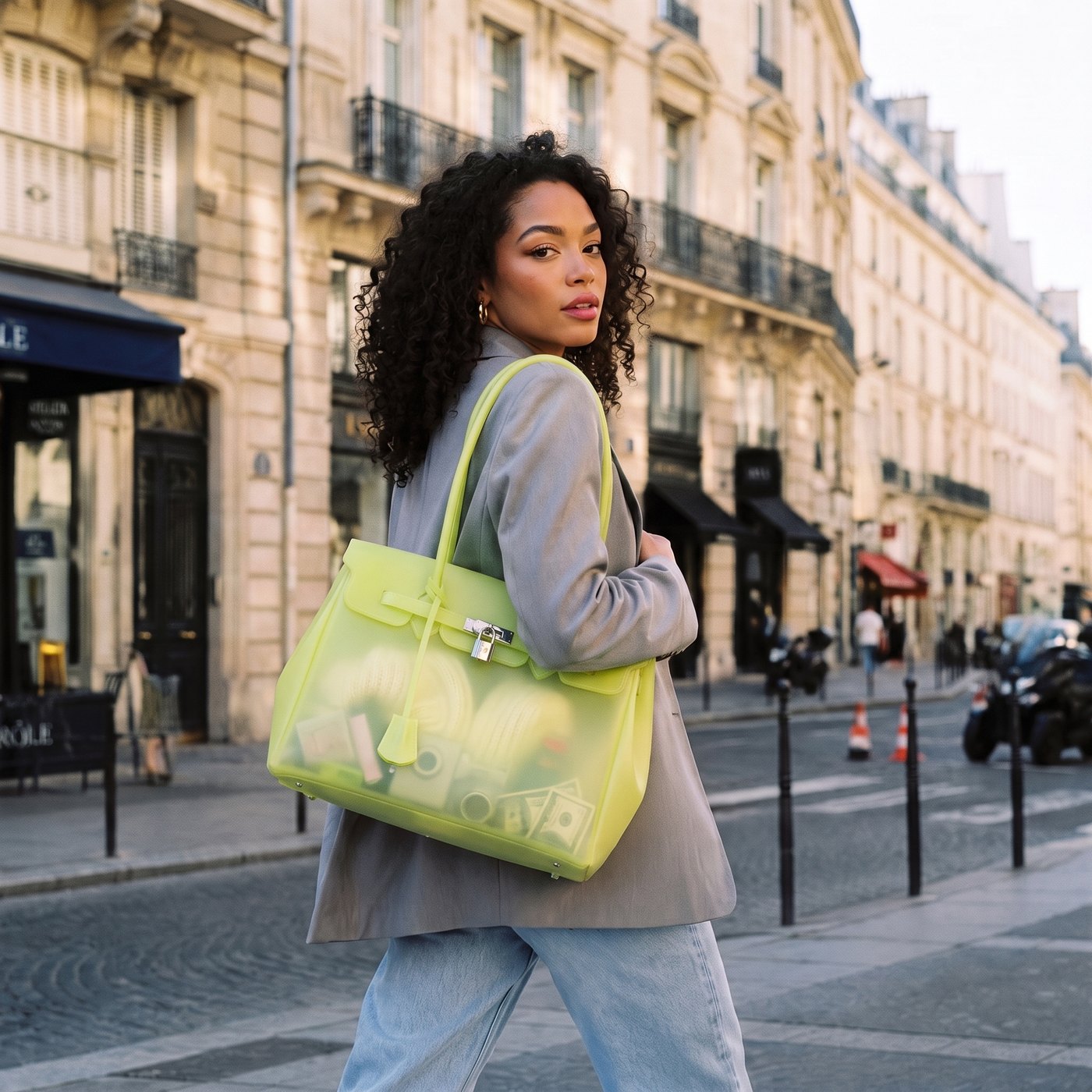 Vert Lime — porté