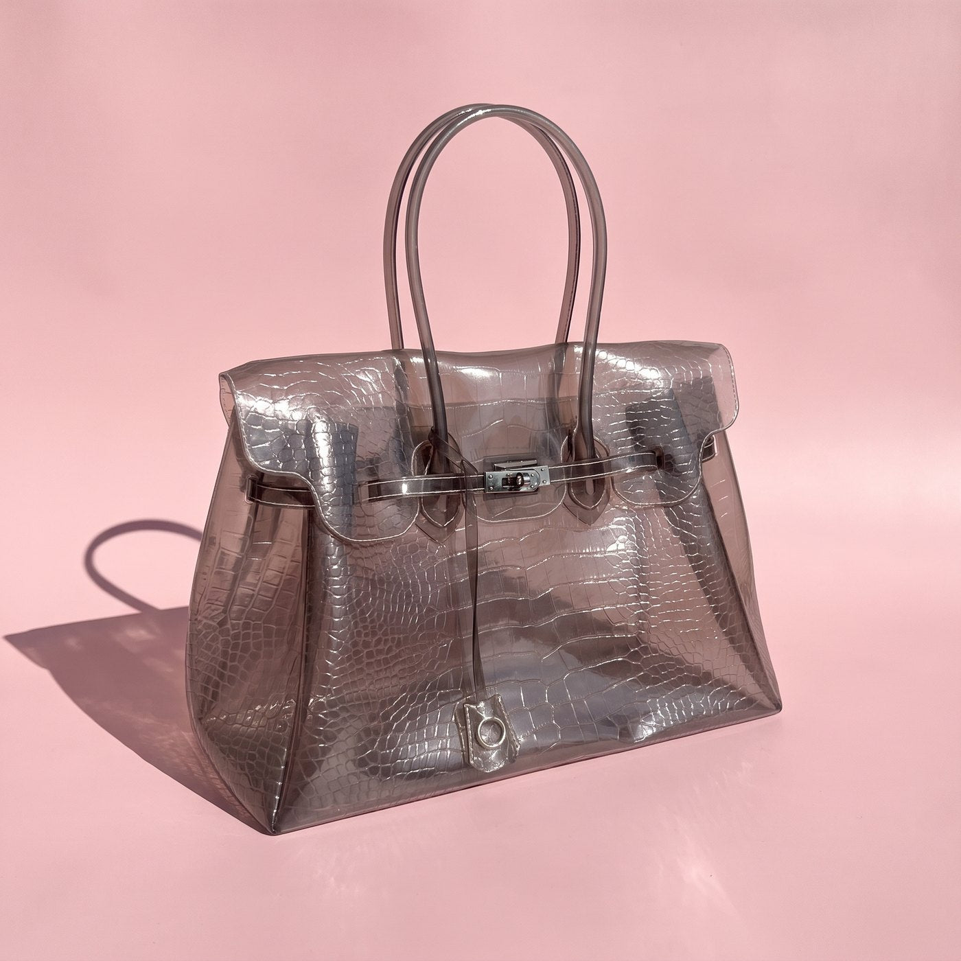 Jelly Croco - Gris Fume