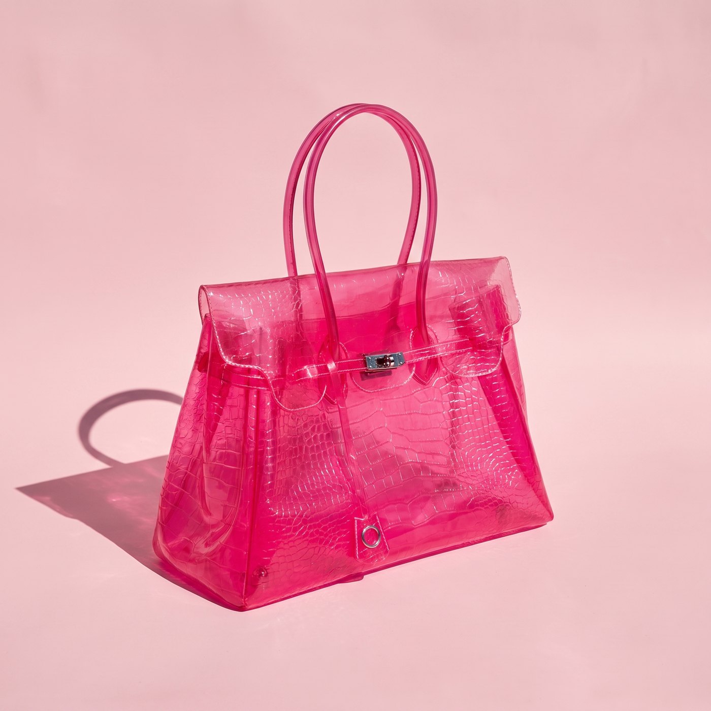 Jelly Croco - Rose Vif