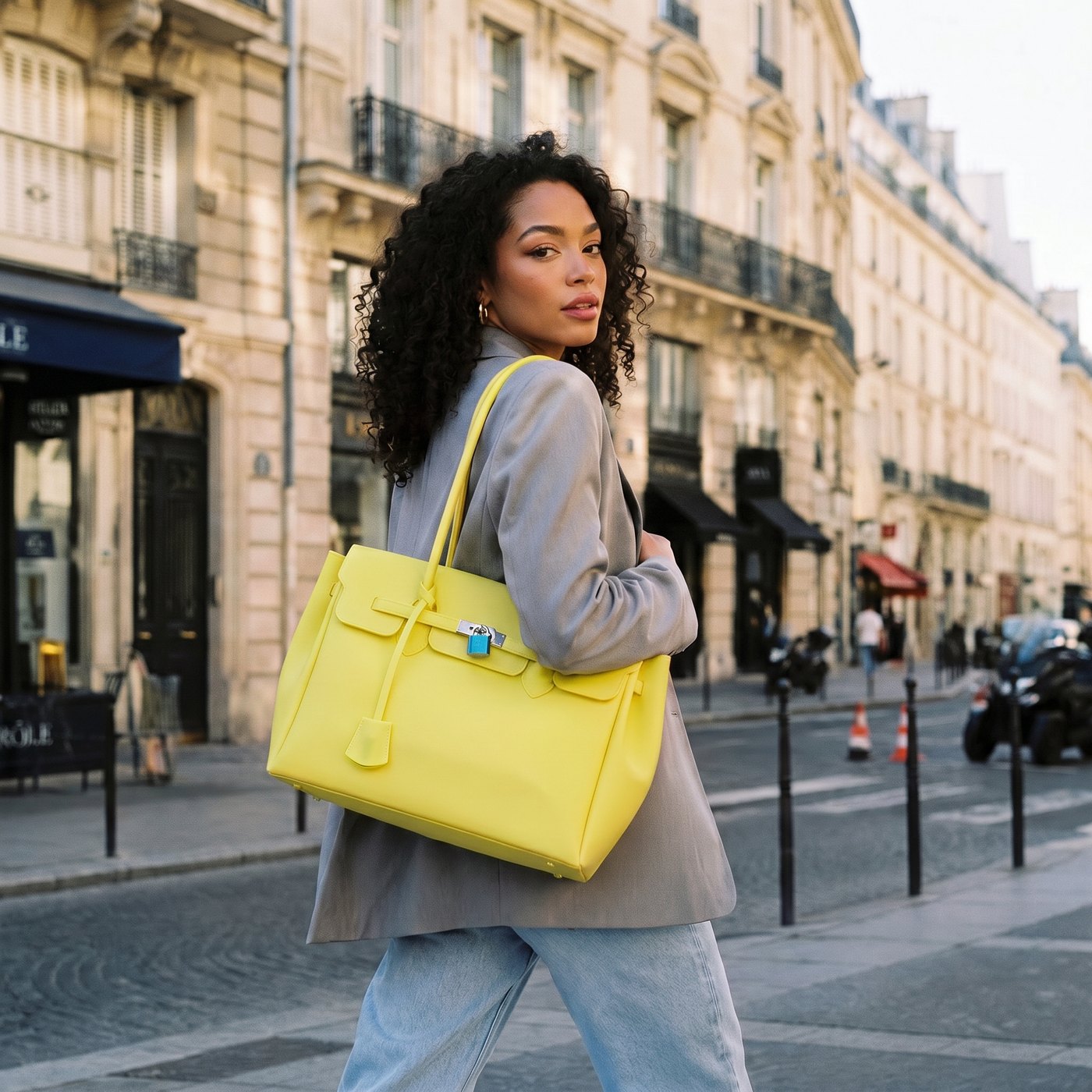 Jaune Vif — porté