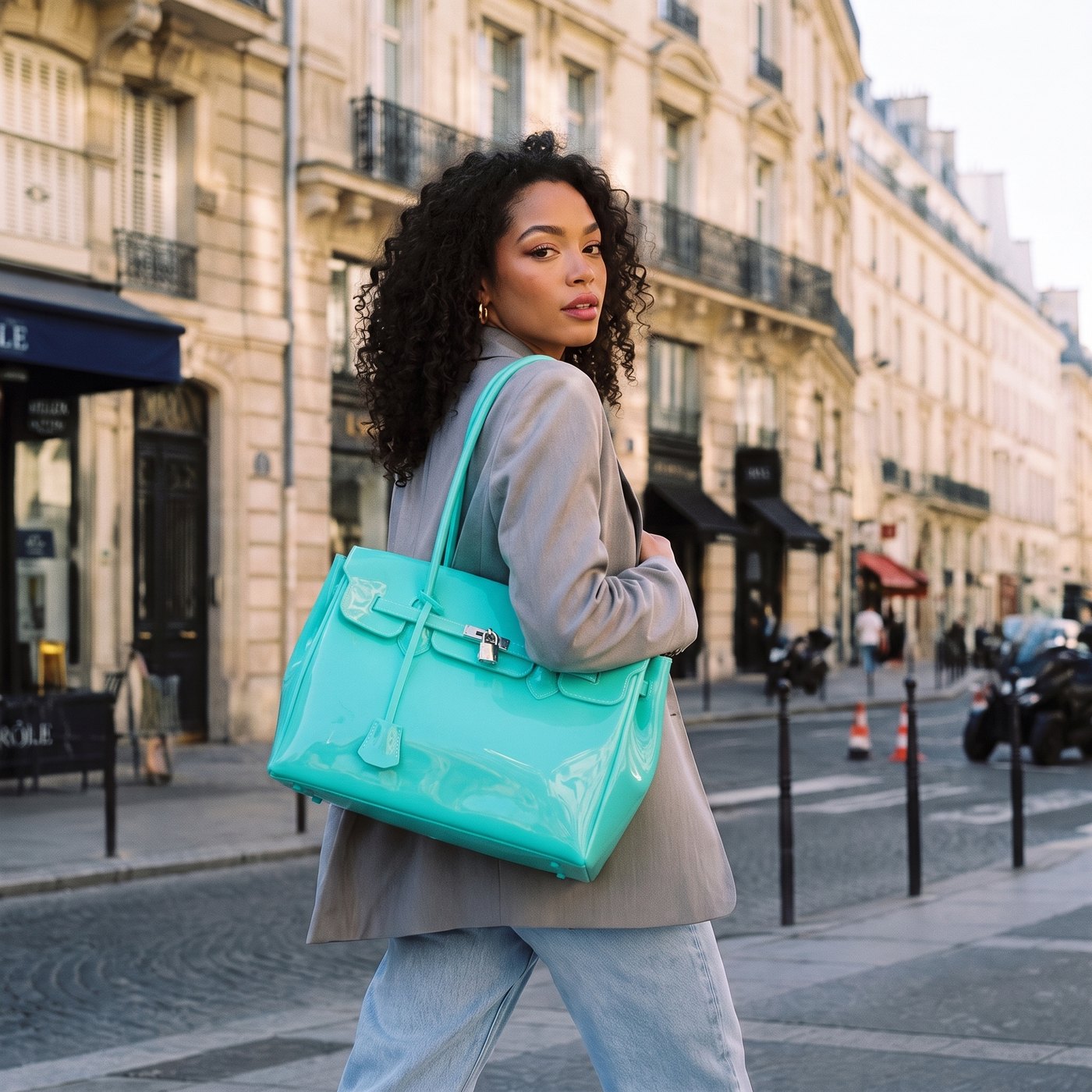 Turquoise — porté