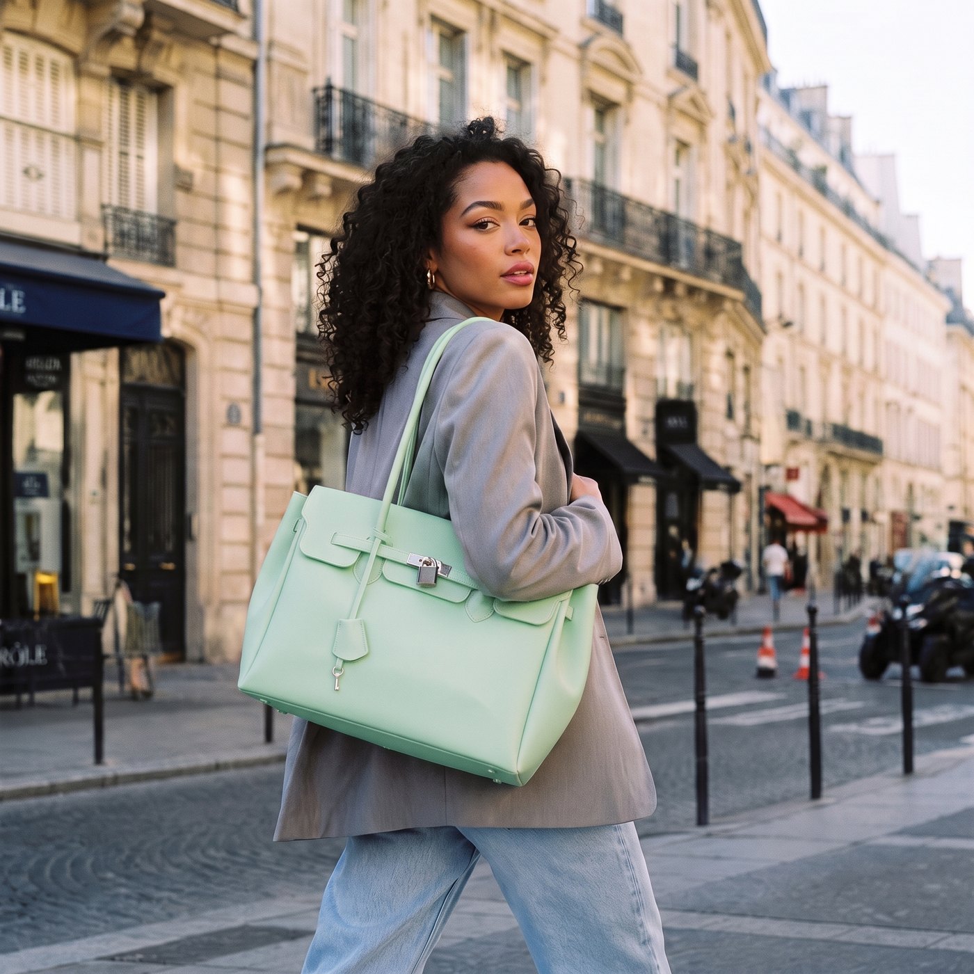 Vert Menthe — porté